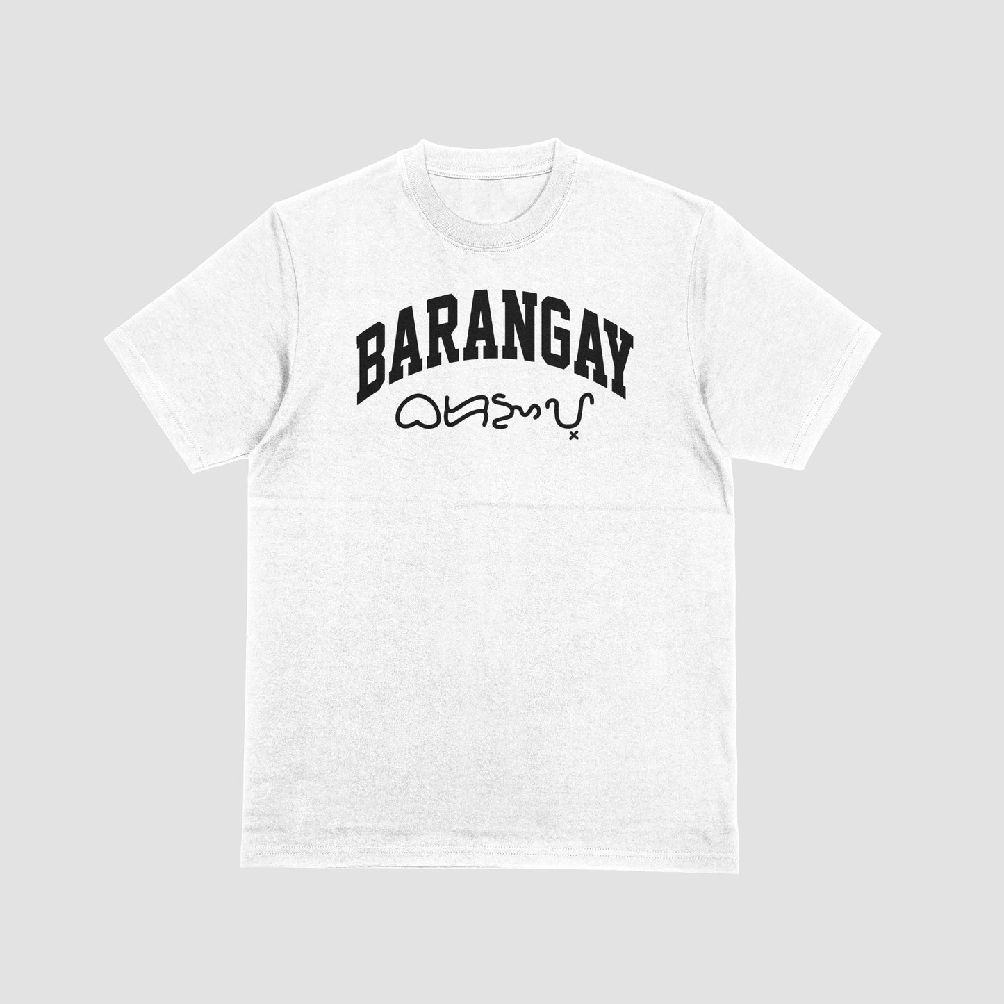 BRGY BAYBAYIN SCRIPT TEE