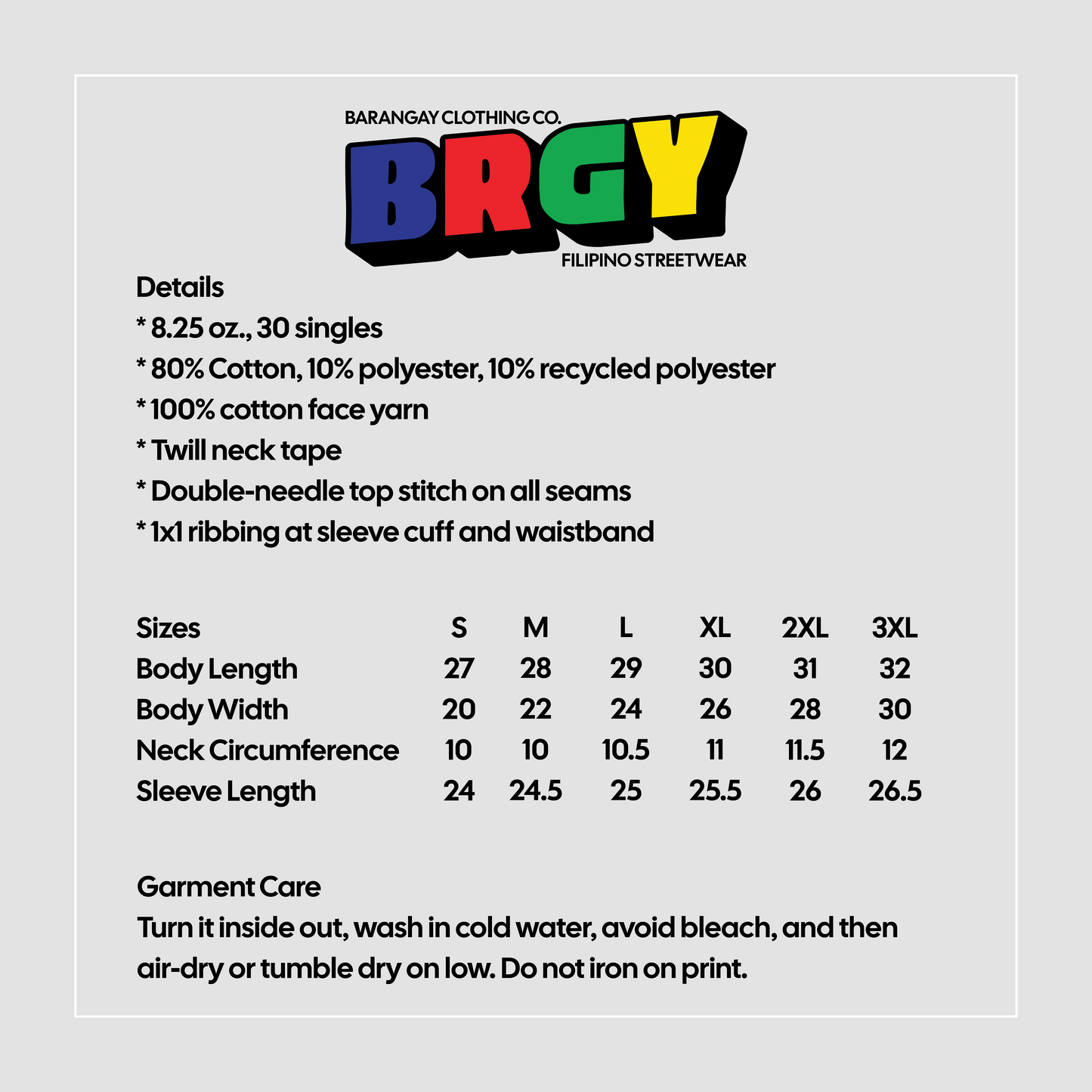BRGY CALAMANSI CLUB SWEATSHIRT
